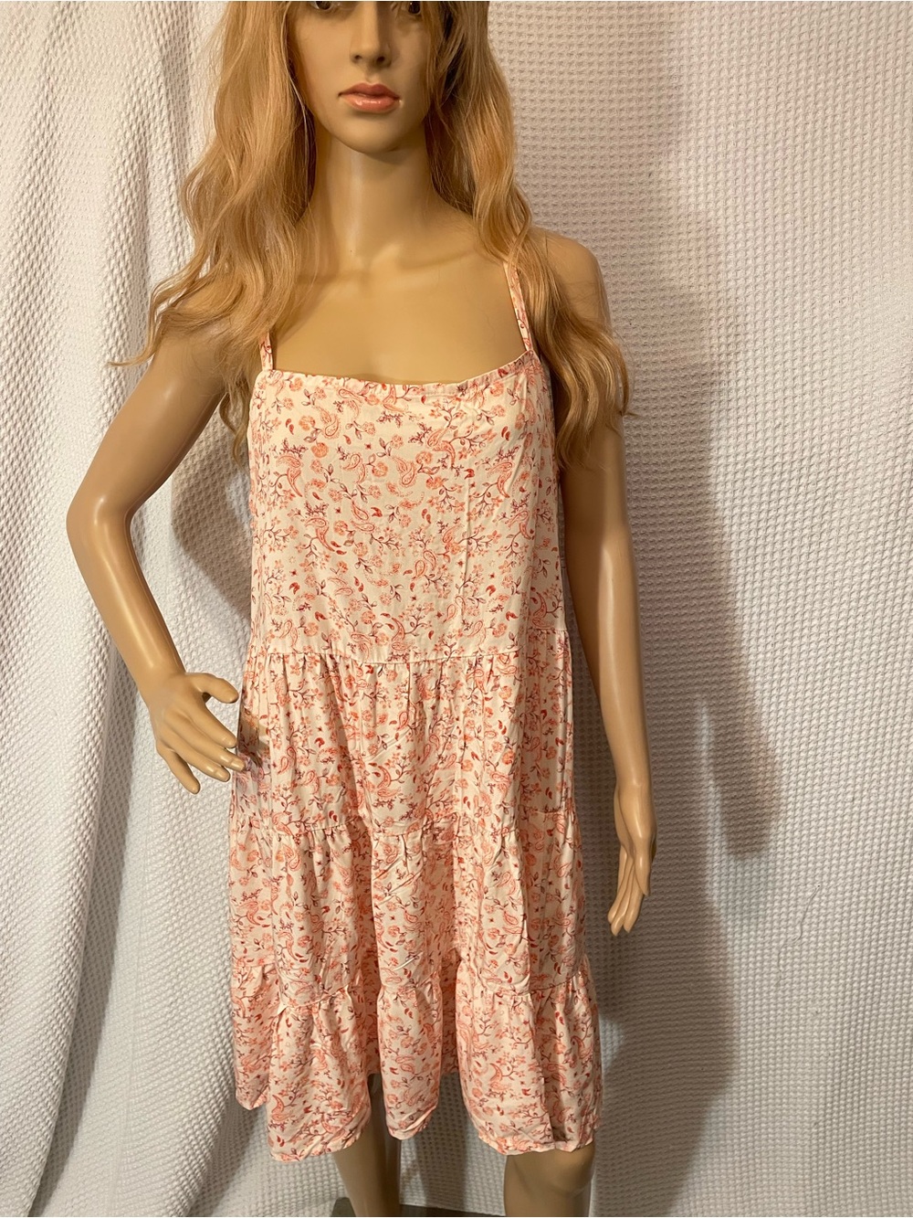 Old Navy peach Summer Dress With Adjustable Straps Size 2X